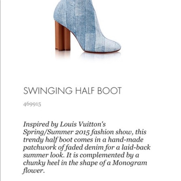 Louis Vuitton Swinging Half Boot - Picture 3 of 3